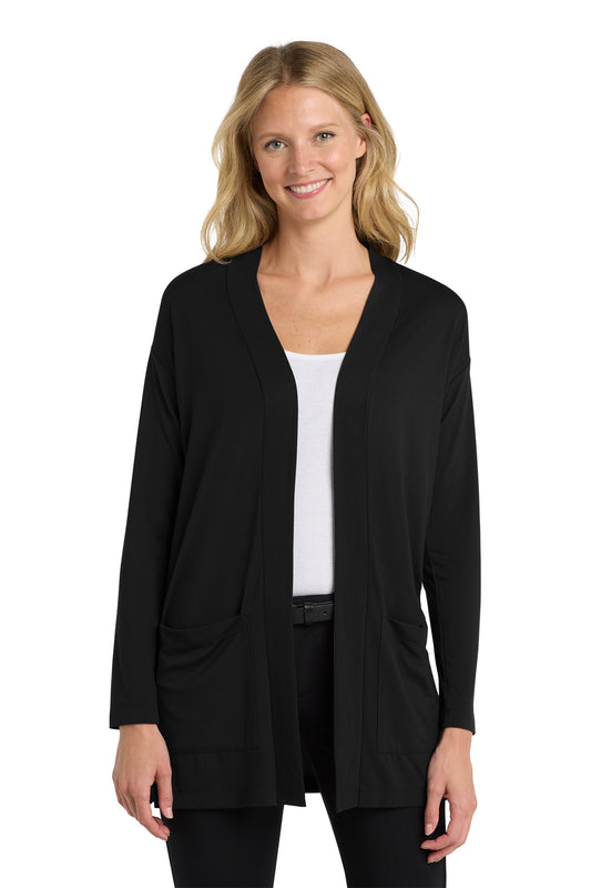 JFS_Women's Concept Long Pocket Cardigan w/ Left Chest
