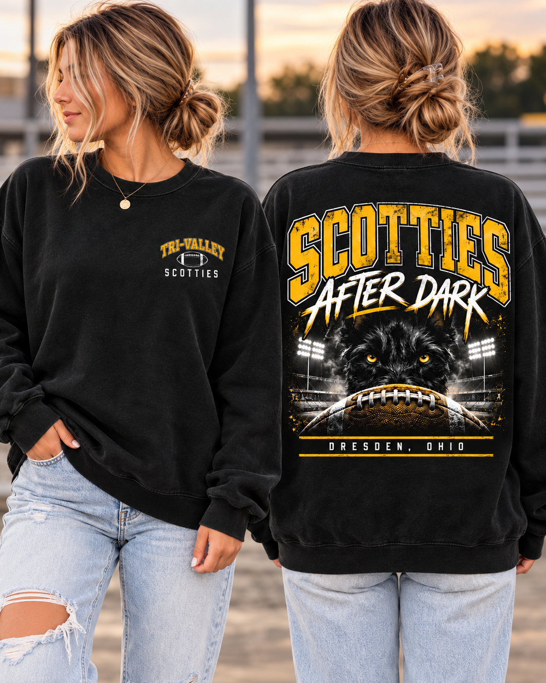 Scotties After Dark Crew- Comfort Colors