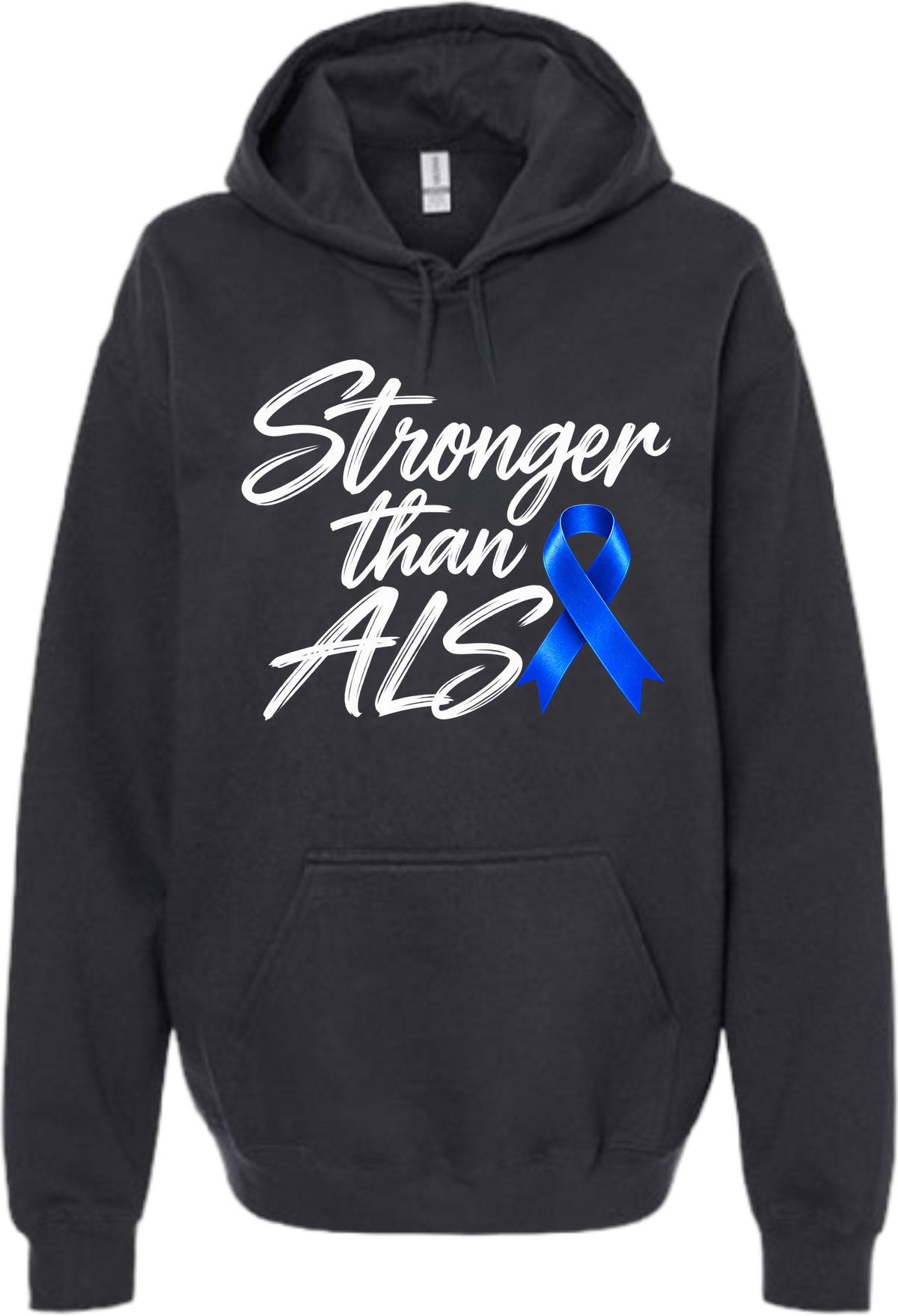 Sam's Fight- ALS Awareness Hoodie- Design 1 (Stronger than ALS)