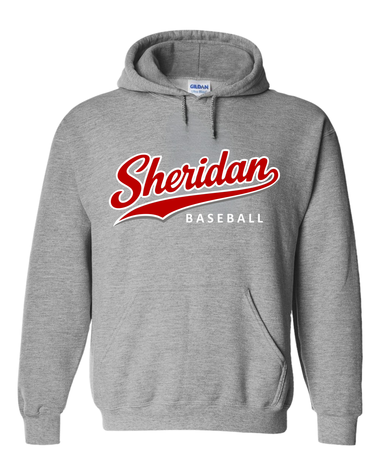 Sheridan Baseball Hoodie Design 1