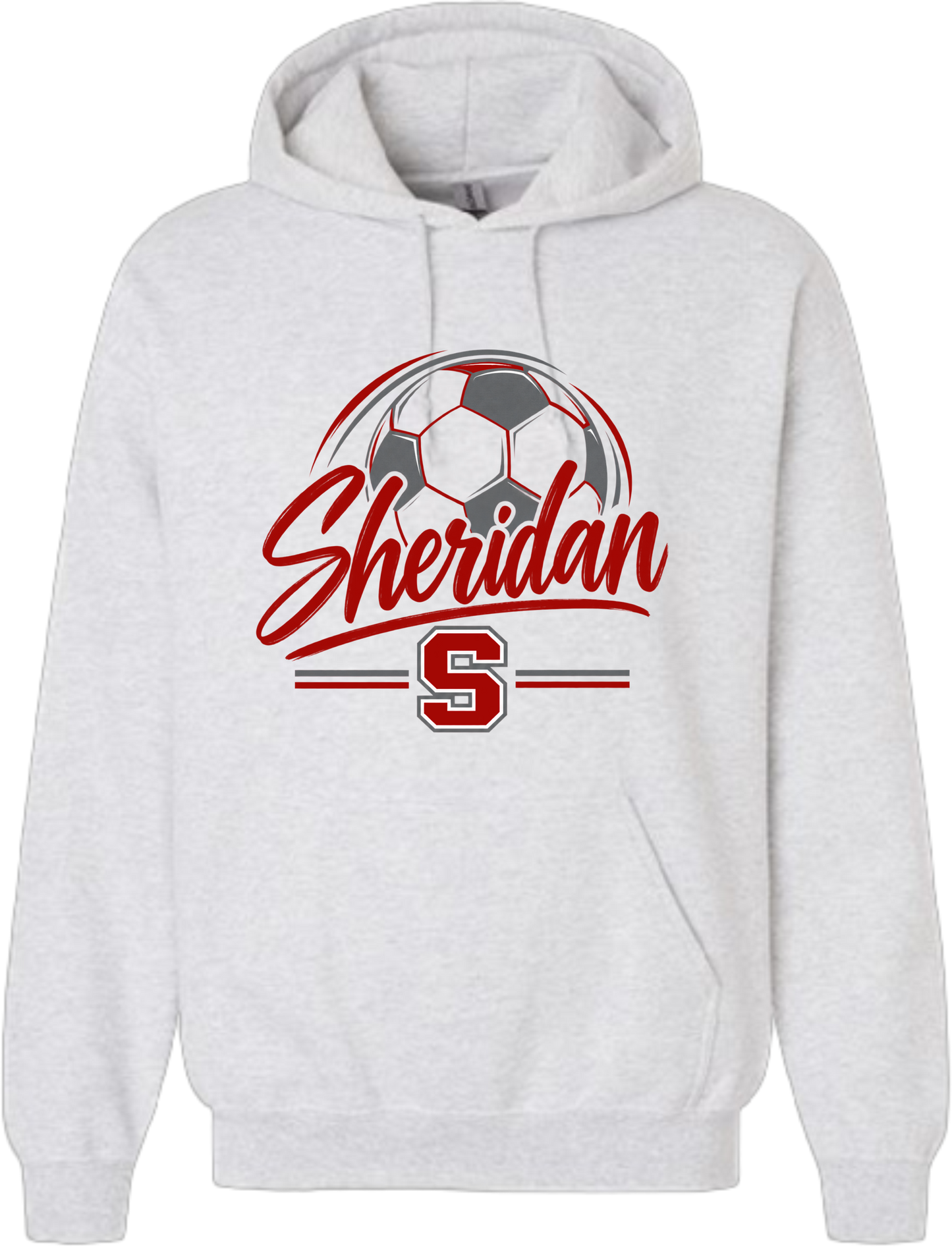 Sheridan Back To School _ Soccer Design 2 Hoodie