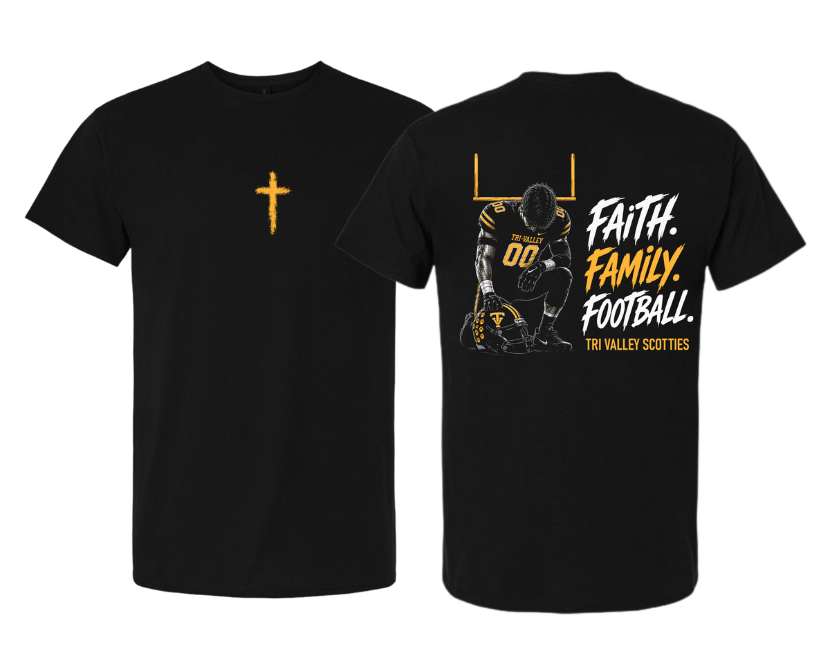 Tri Valley_ Faith Family Football T