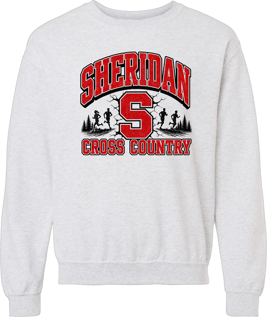 Sheridan Back To School _ Cross Country Design 2 Crew