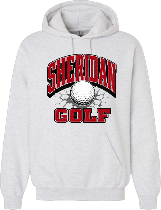 Sheridan Back To School _ Golf Design 2 Hoodie