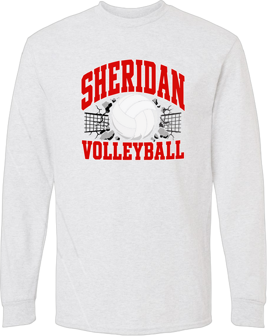 Sheridan Back To School _ Volleyball Design 1 Long Sleeve