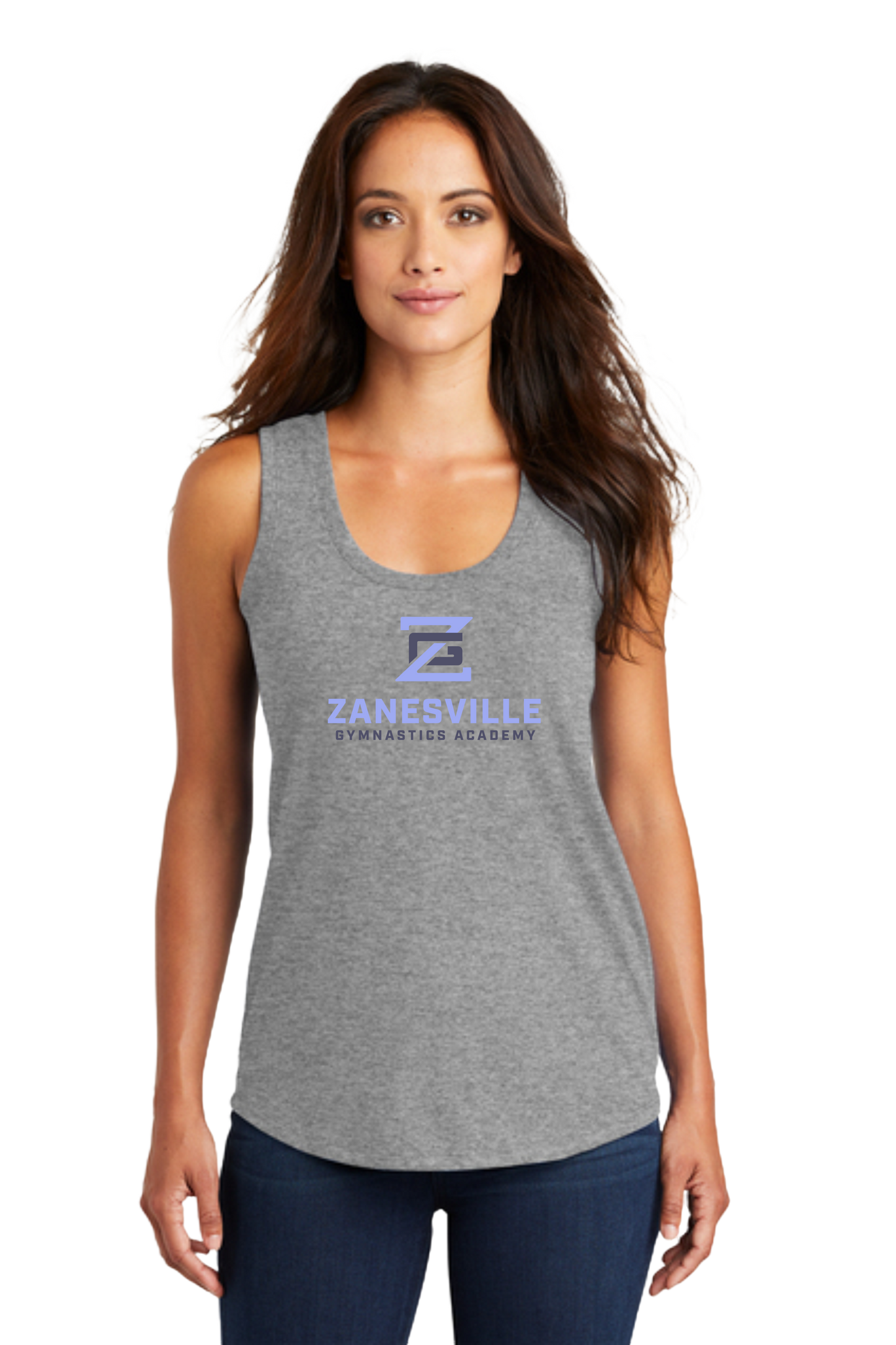 ZGA Womens raceback tank