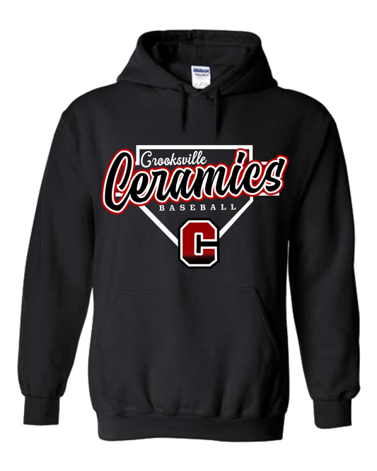 Crooksville Baseball 1 Hoodie