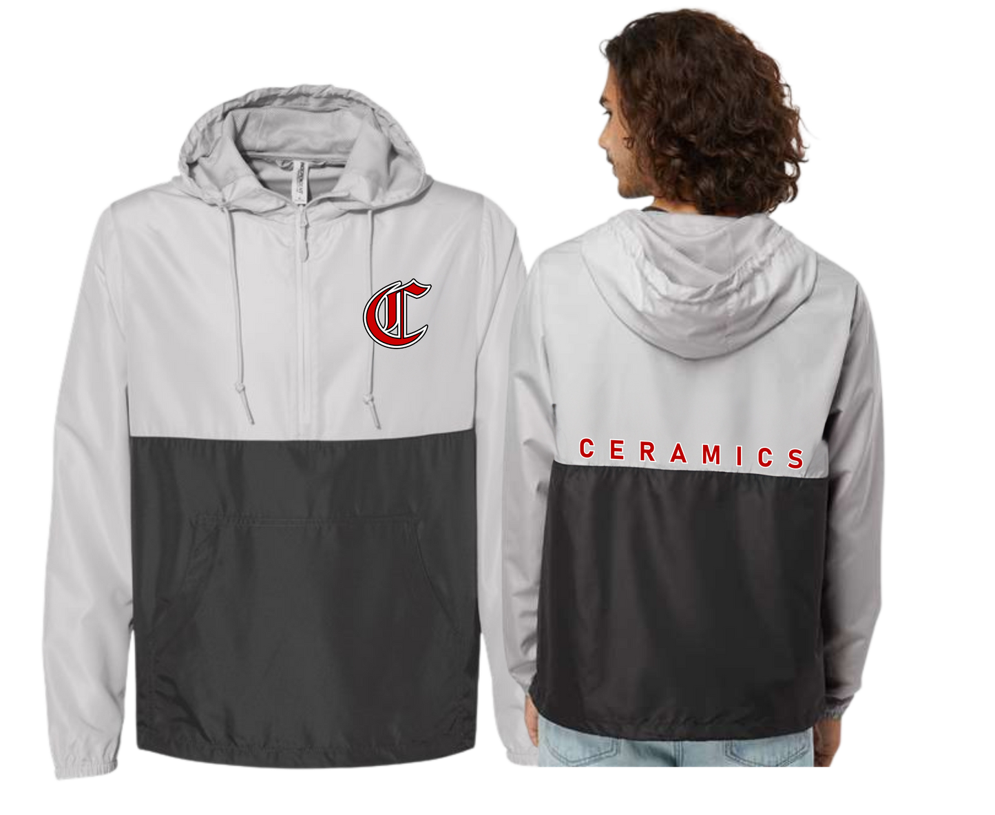 Crooksville Little League Adult Windbreaker