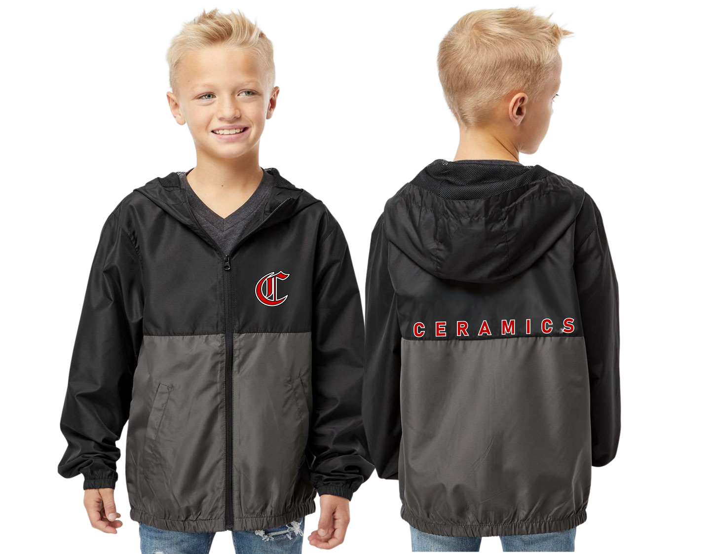Crooksville Little League Youth Windbreaker