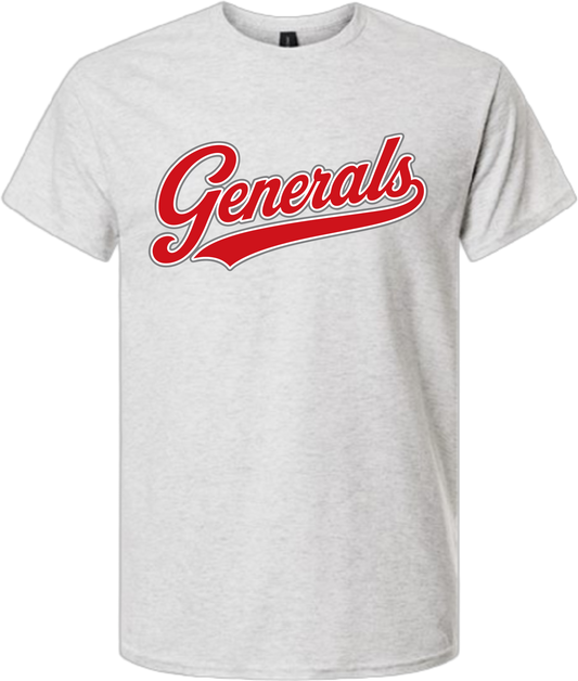 Sheridan Back To School _ Generals Varsity Script T
