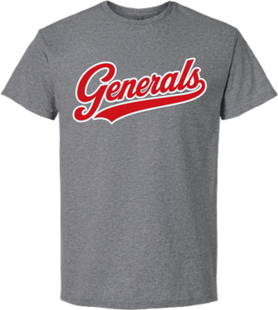 Sheridan Back To School _ Generals Varsity Script T