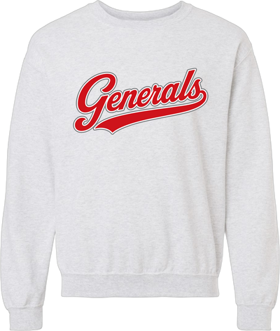 Sheridan Back To School _ Generals Varsity Script Crew