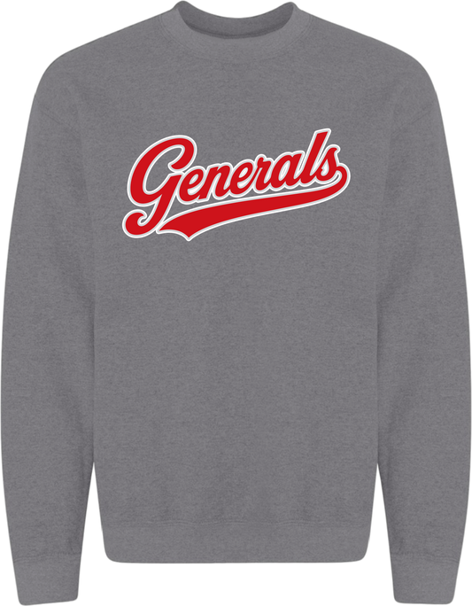 Sheridan Back To School _ Generals Varsity Script Crew