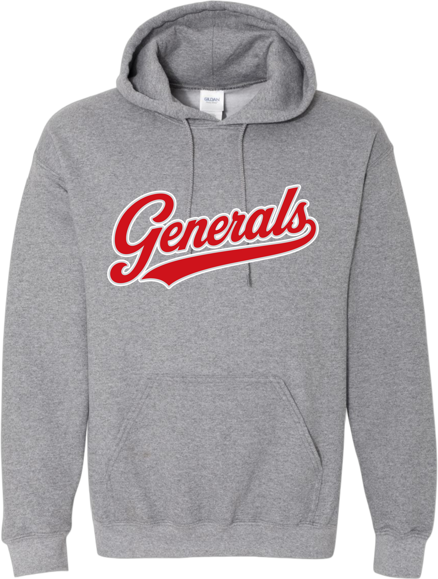 Sheridan Back To School _ Generals Varsity Script Hoodie