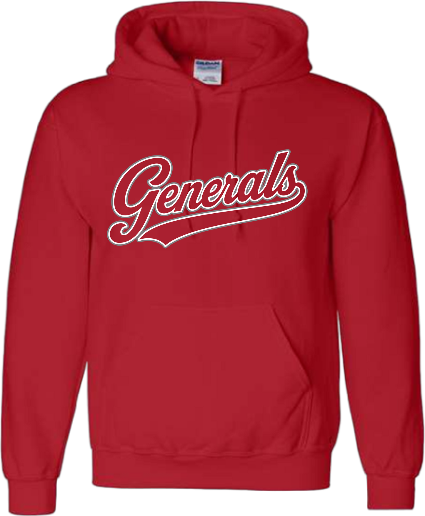 Sheridan Back To School _ Generals Varsity Script Hoodie