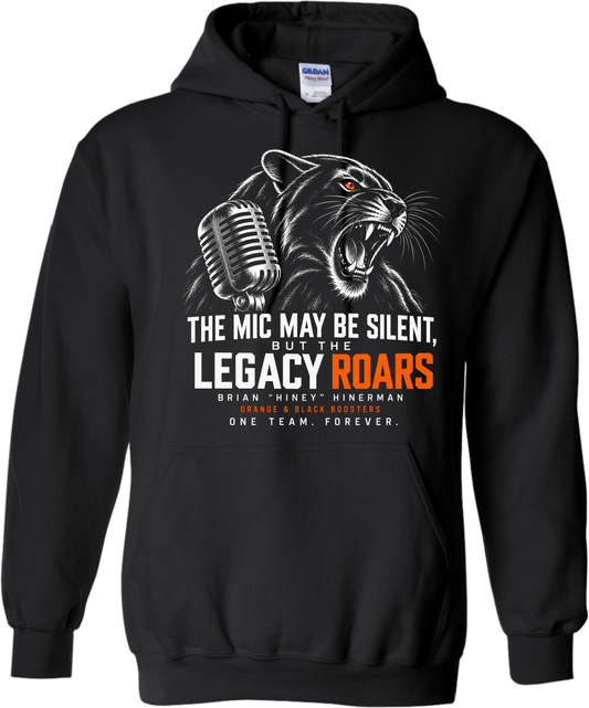 Orange and Black Boosters- Memorial Design 2 Hoodie
