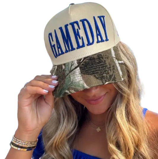 Maysville Blue GAMEDAY Camo Hat