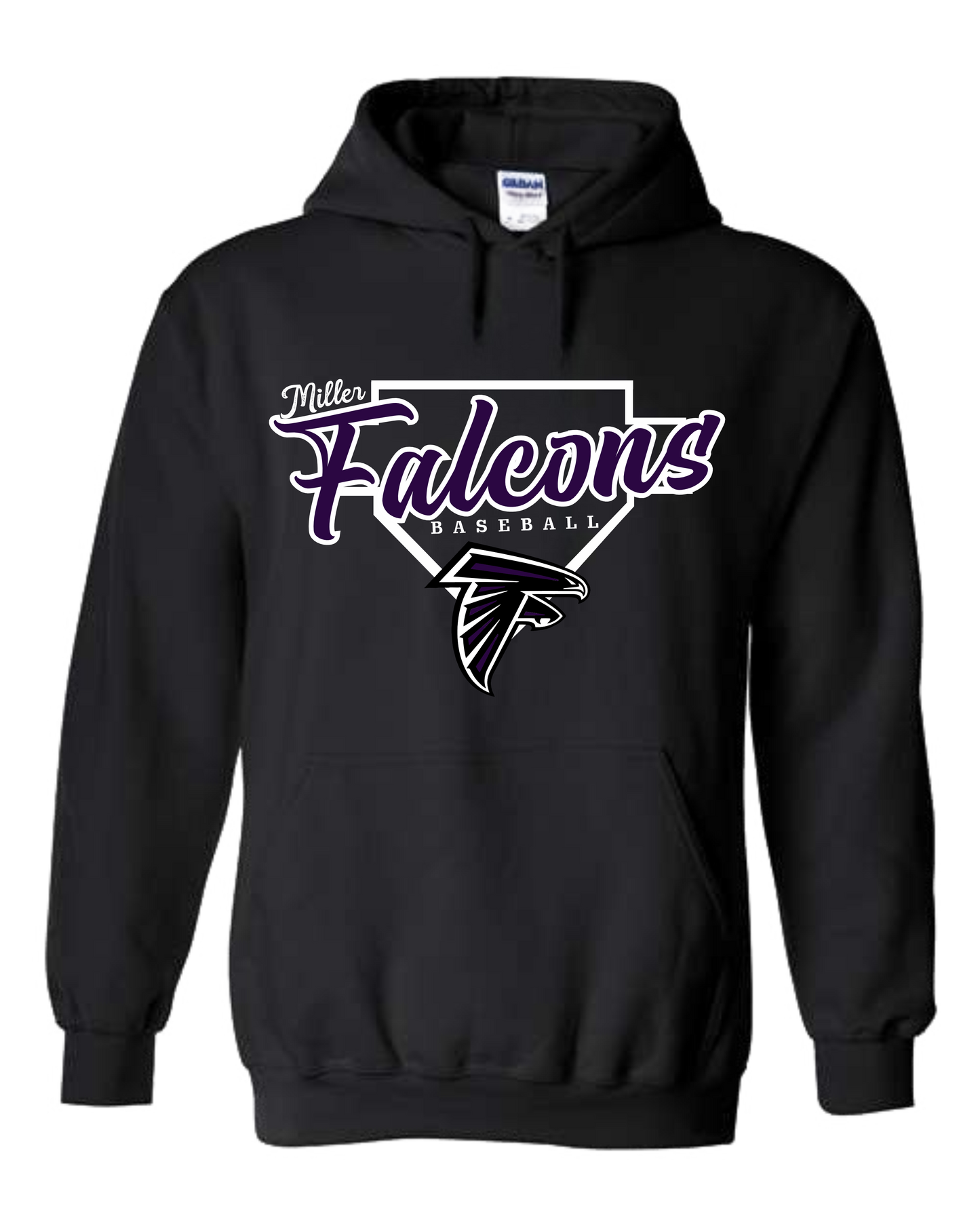 Miller 1 Baseball Hoodie