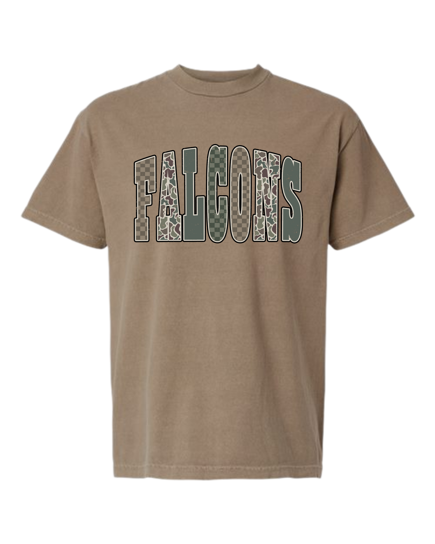 Faded Brown Heavy Weight Cotton T