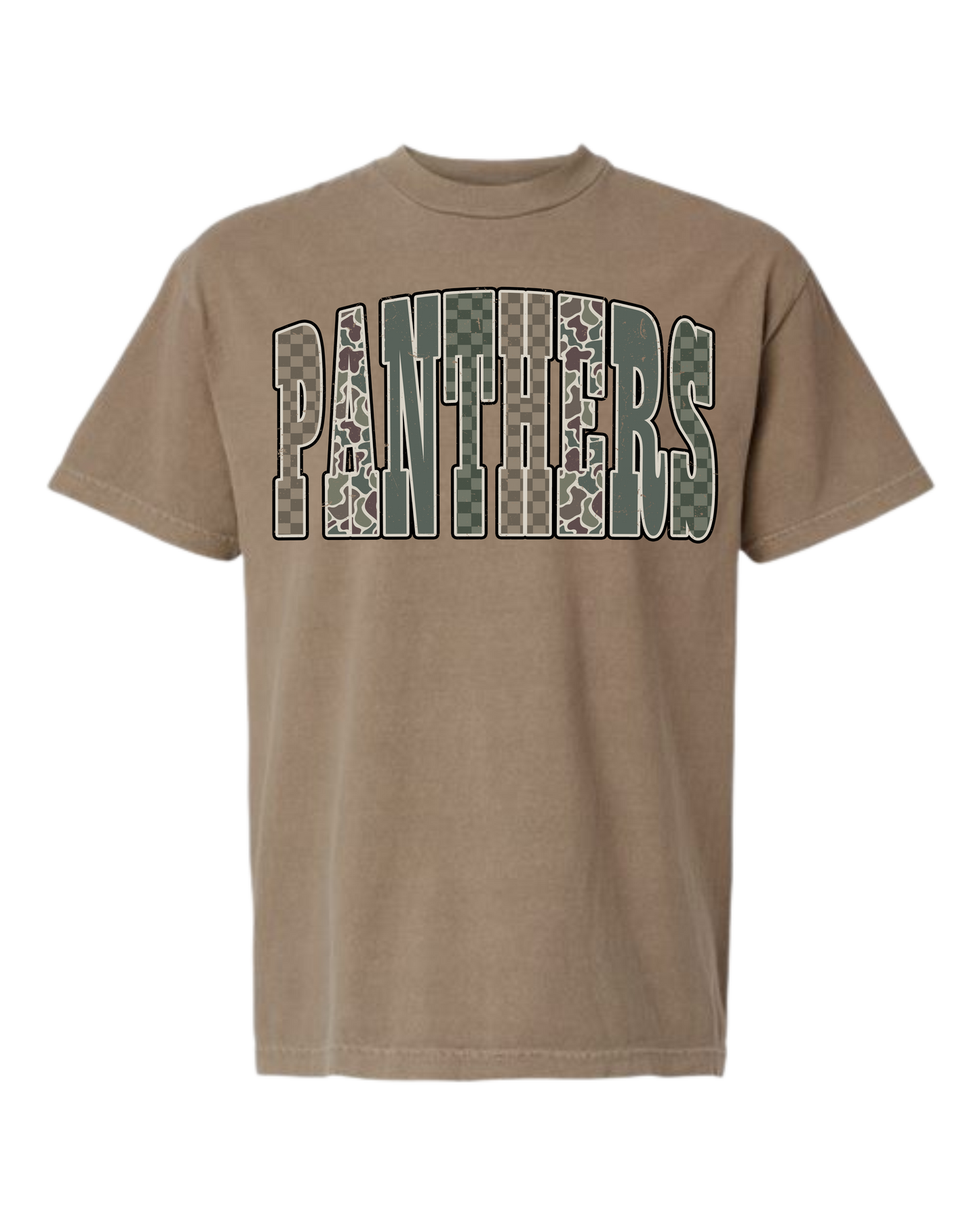 Faded Brown Heavy Weight Cotton T