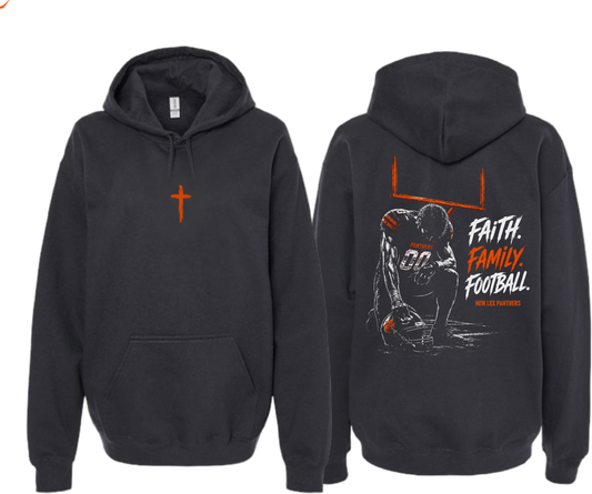 New Lex_ Faith Family Football Hoodie