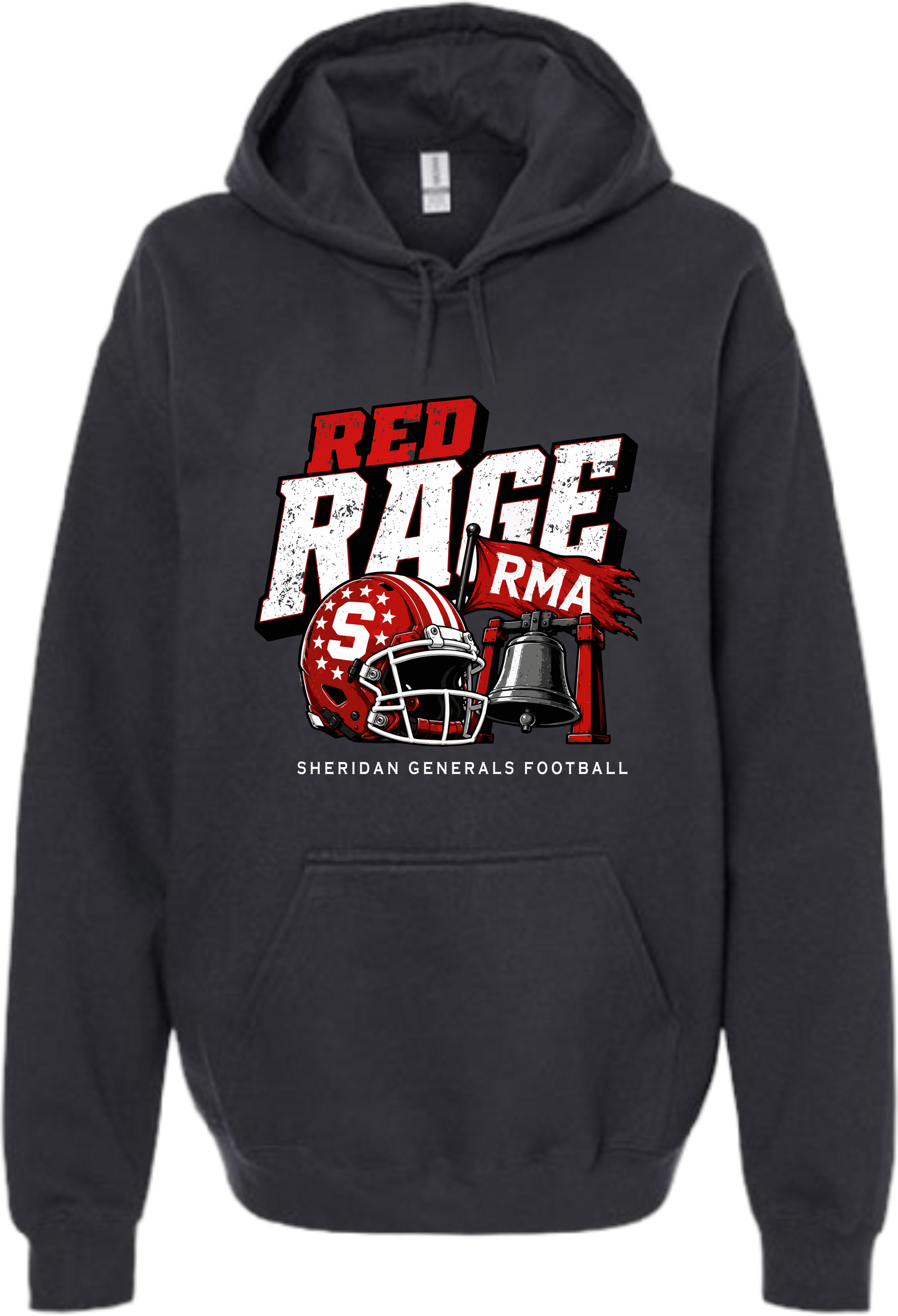 Sheridan Back To School _ Red Rage Hoodie
