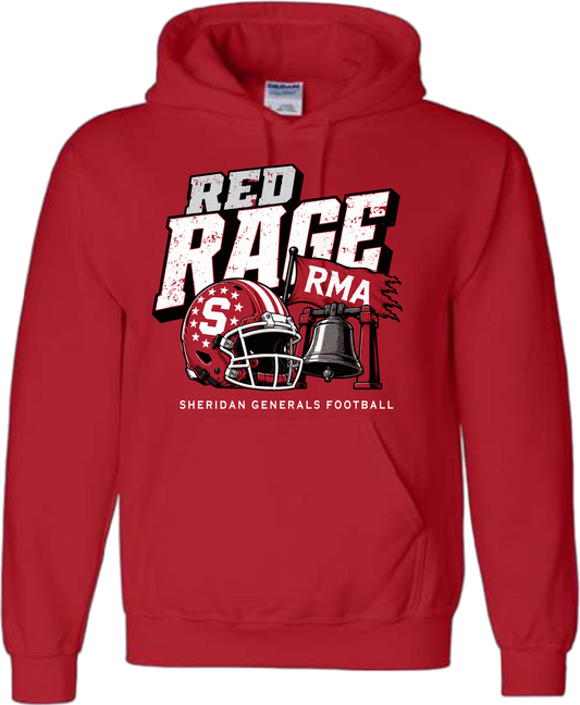 Sheridan Back To School _ Red Rage Hoodie