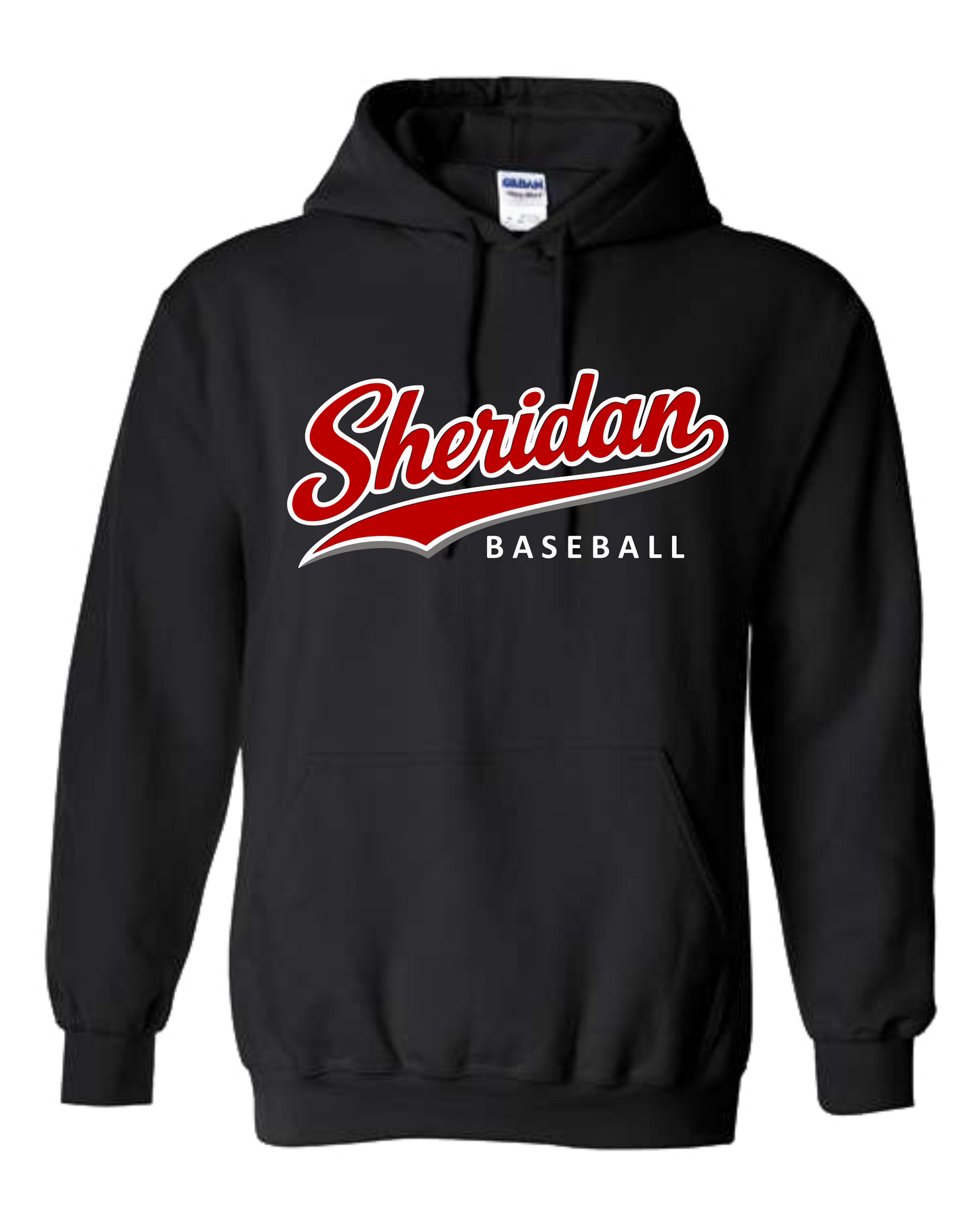 Sheridan Baseball Hoodie Design 1