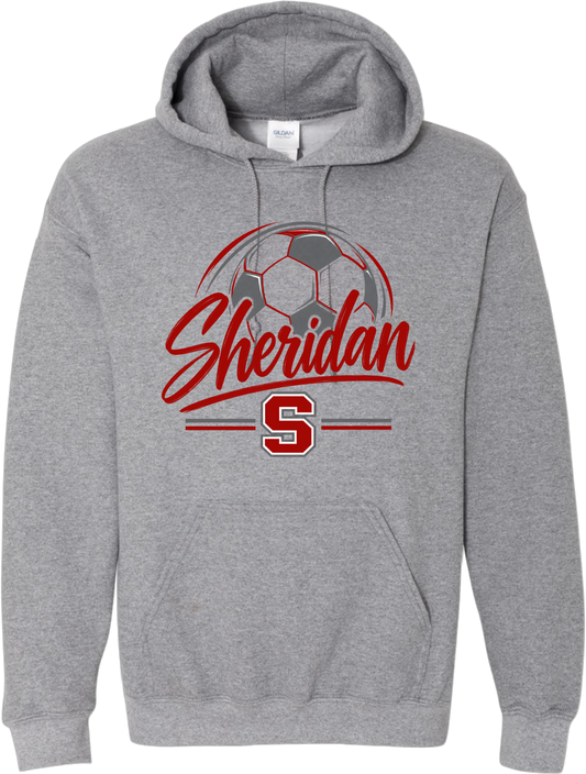 Sheridan Back To School _ Soccer Design 2 Hoodie