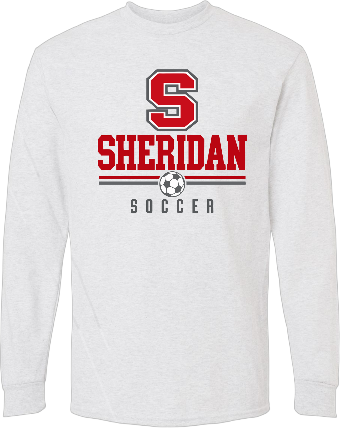 Sheridan Back To School _ Soccer Design 1 Long Sleeve