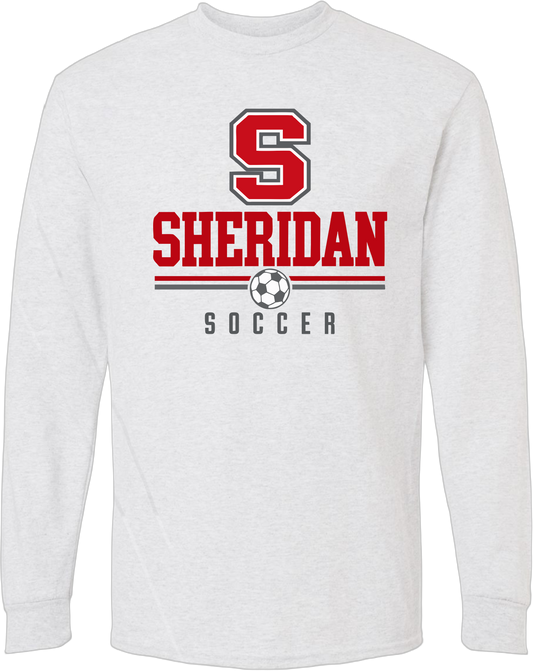 Sheridan Back To School _ Soccer Design 1 Long Sleeve