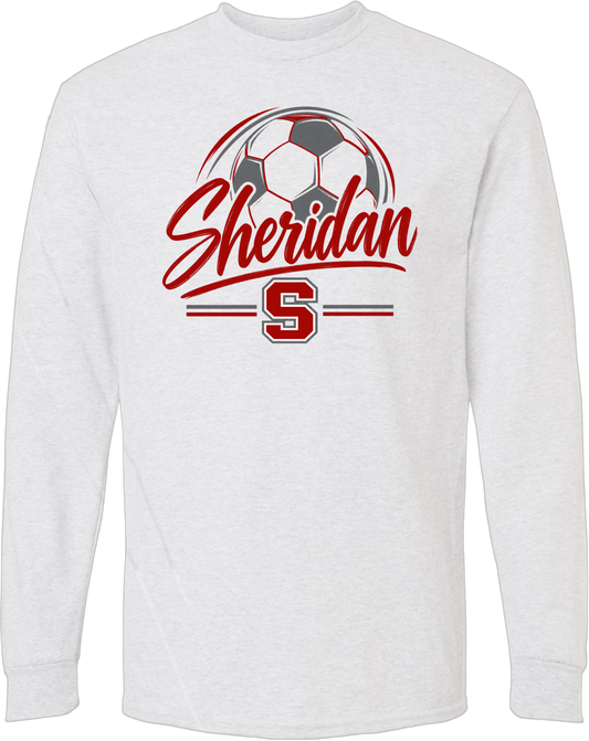 Sheridan Back To School_ Soccer Design 2 Long Sleeve