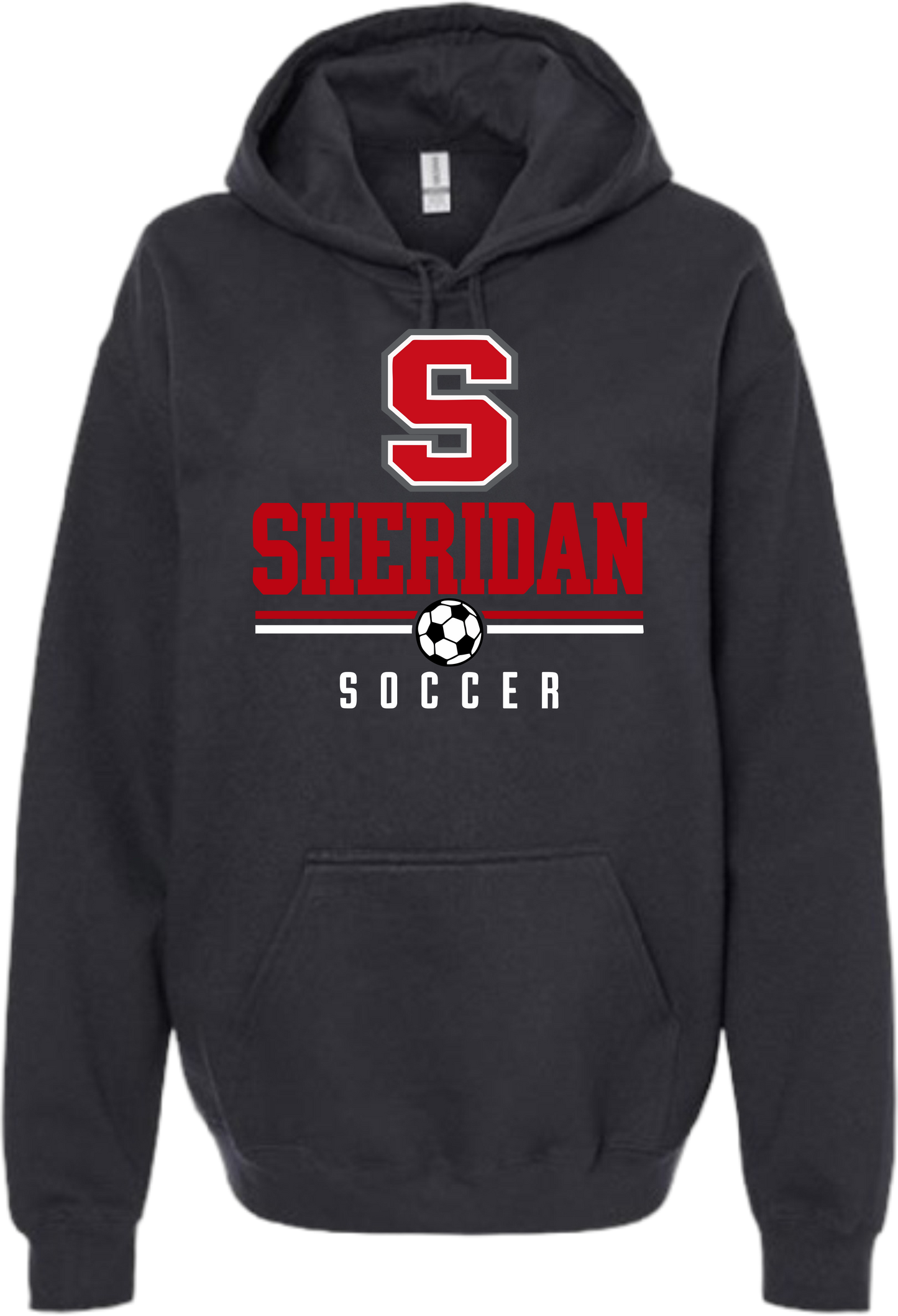 Sheridan Back To School _ Soccer Design 1 Hoodie