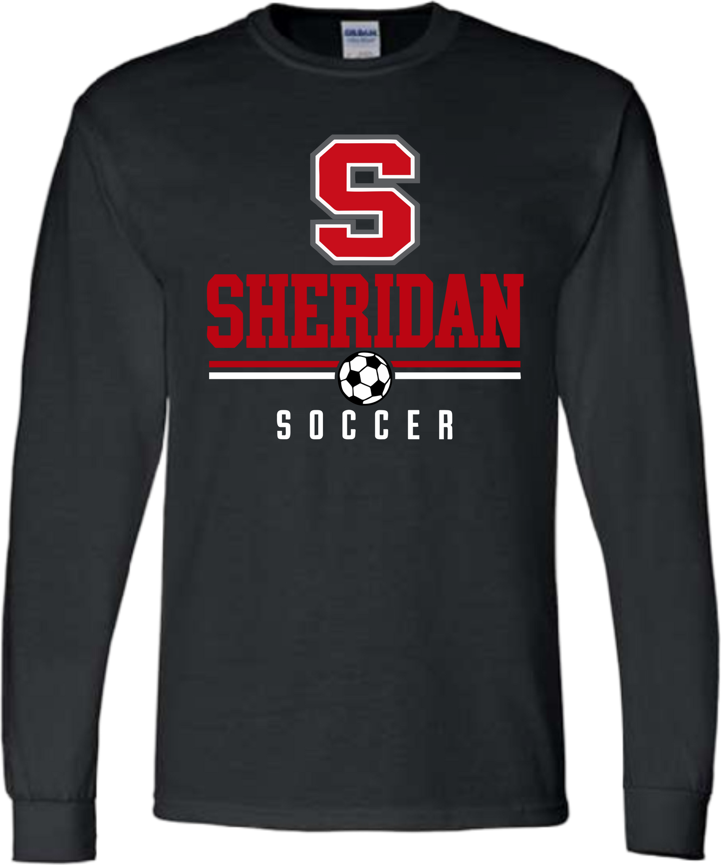 Sheridan Back To School _ Soccer Design 1 Long Sleeve