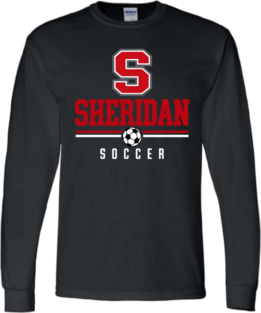 Sheridan Back To School _ Soccer Design 1 Long Sleeve