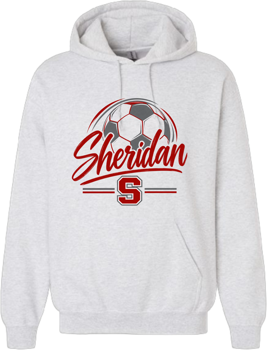 Sheridan Back To School _ Soccer Design 2 Hoodie