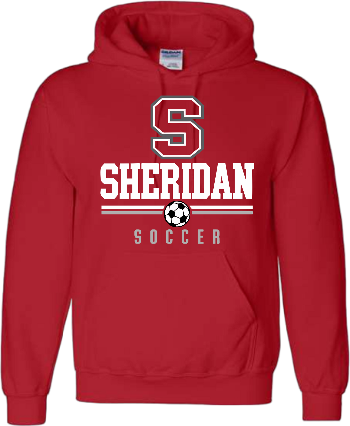 Sheridan Back To School _ Soccer Design 1 Hoodie