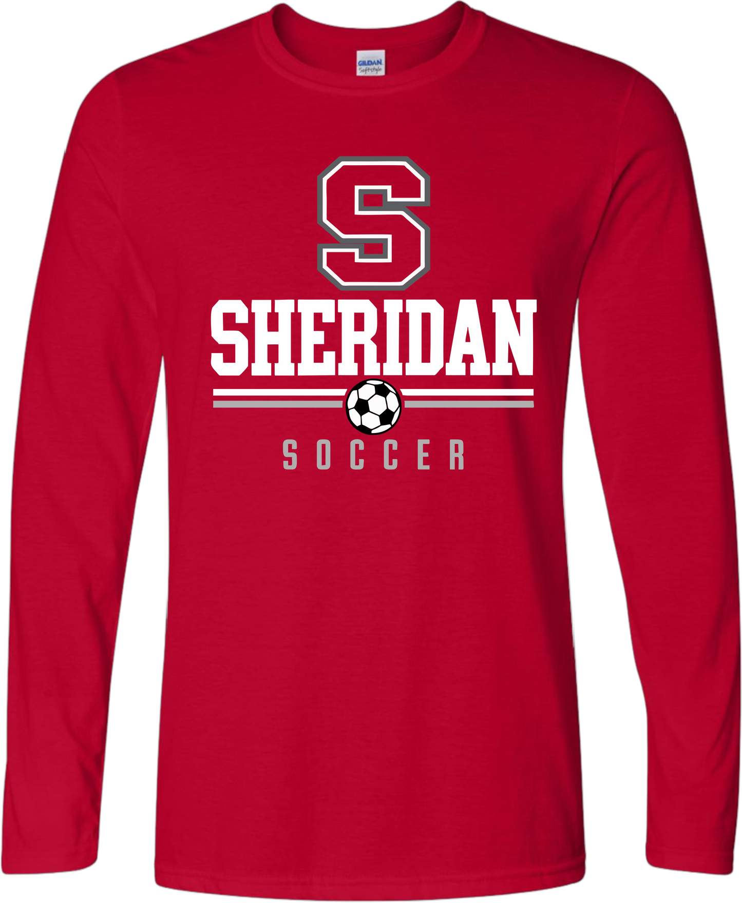 Sheridan Back To School _ Soccer Design 1 Long Sleeve