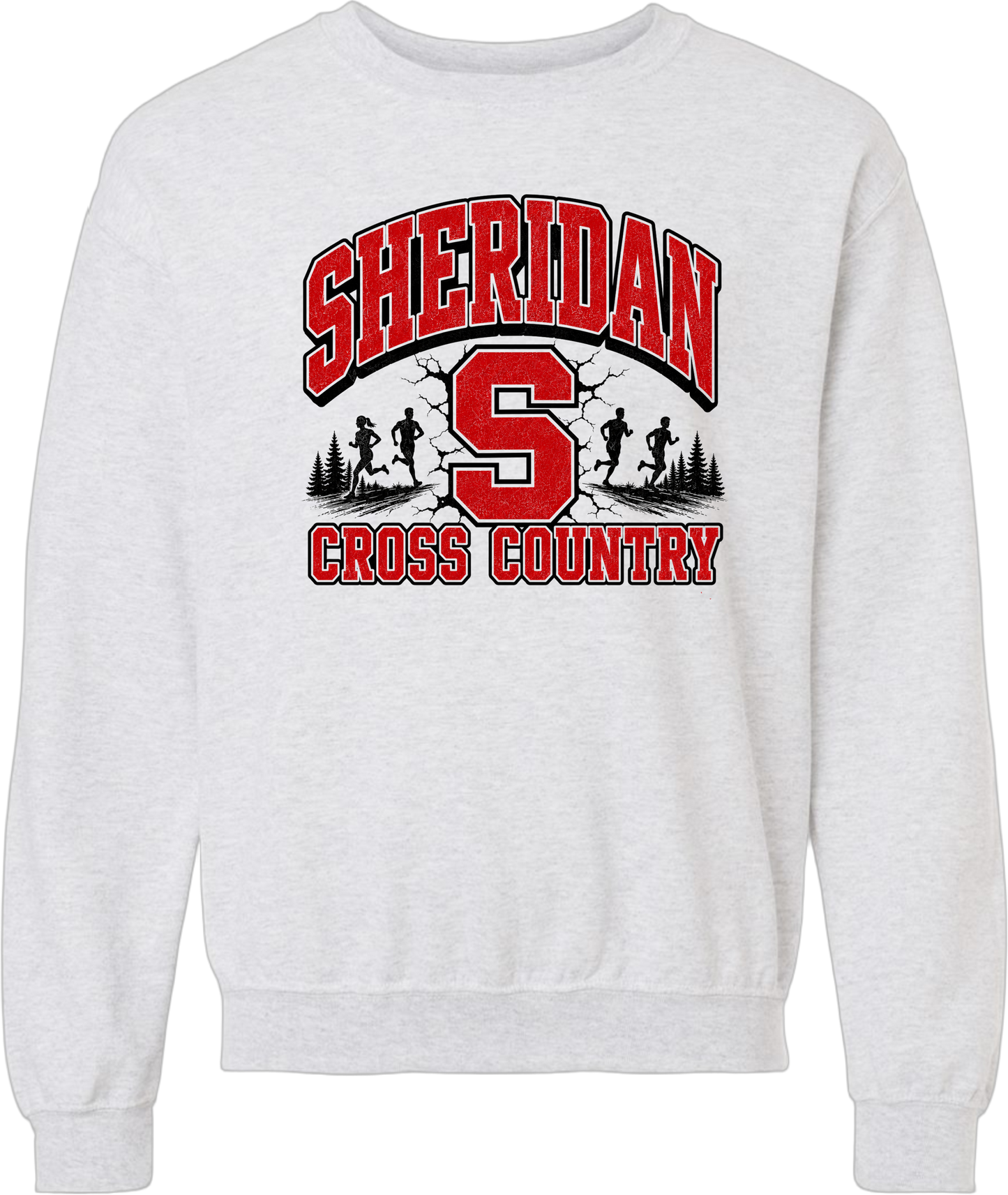 Sheridan Back To School _ Cross Country Design 2 Crew