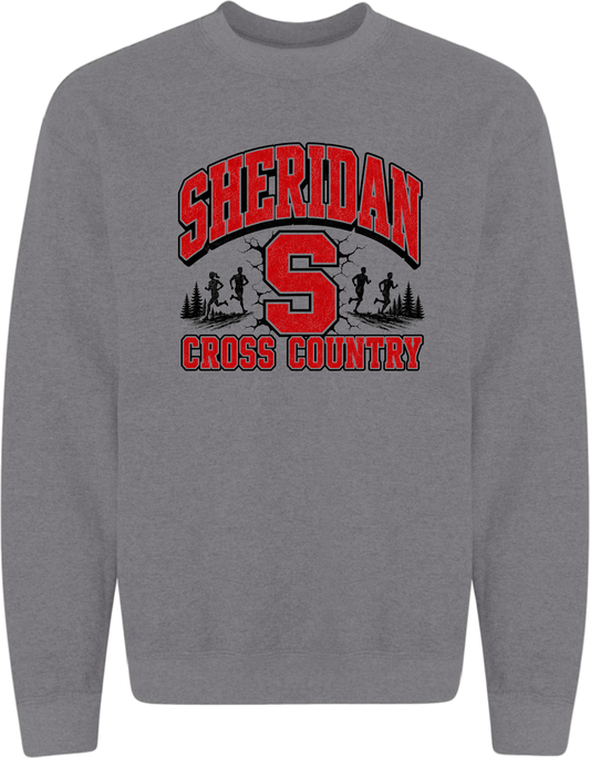 Sheridan Back To School _ Cross Country Design 2 Crew