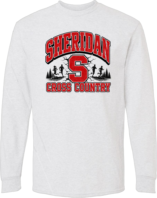 Sheridan Back To School_ Cross Country Design 2 Long Sleeve