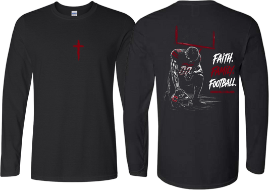 Crooksville_Faith Family Football Long Sleeve T
