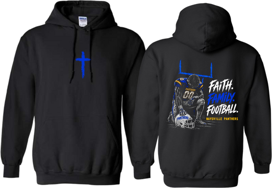 Maysville_ Faith Family Football Hoodie