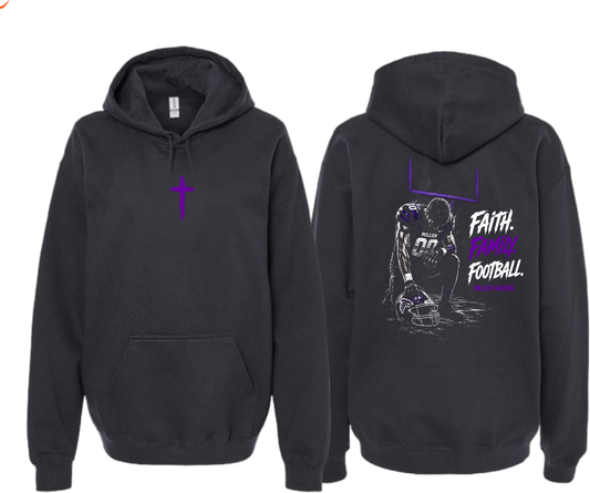 Miller_ Faith Family Football Hoodie