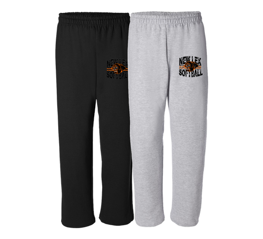 Open-Bottom Sweatpants