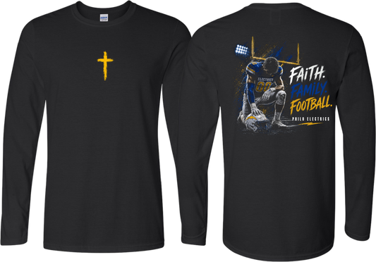 Philo_Faith Family Football Long Sleeve T