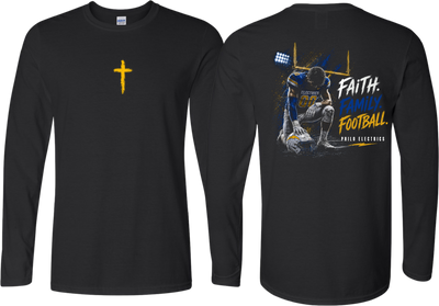 Philo_Faith Family Football Long Sleeve T