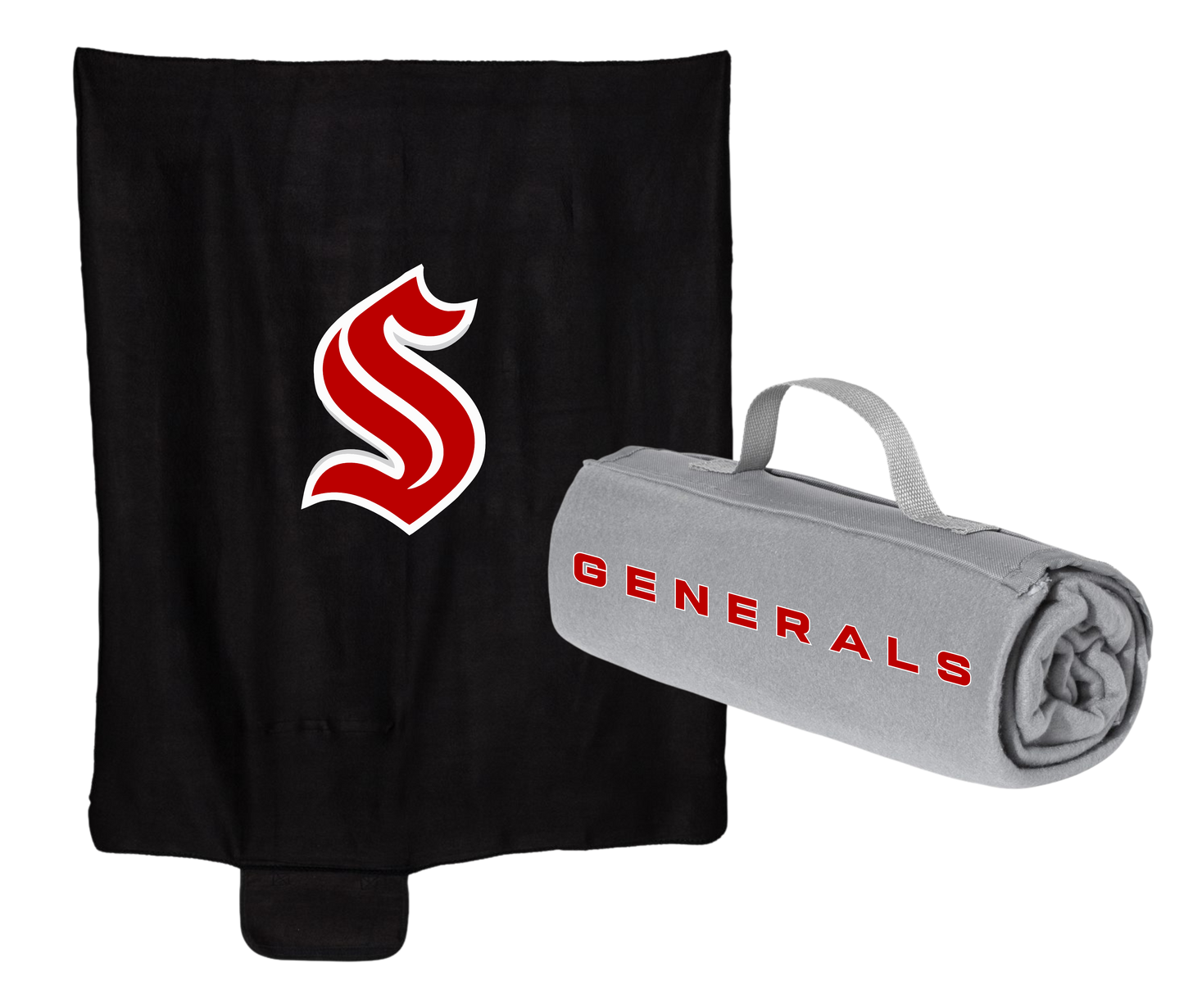 Sheridan Baseball Alpine Fleece Roll up Blanket