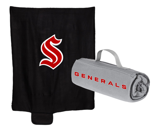 Sheridan Baseball Alpine Fleece Roll up Blanket