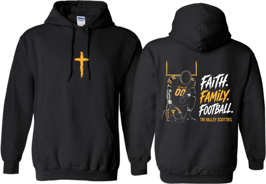 Tri Valley_ Faith Family Football Hoodie